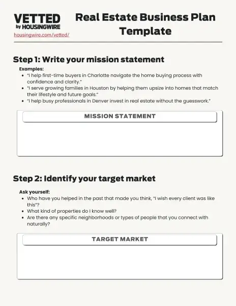 8 Steps to Creating a Real Estate Business Plan (+ Free Template)